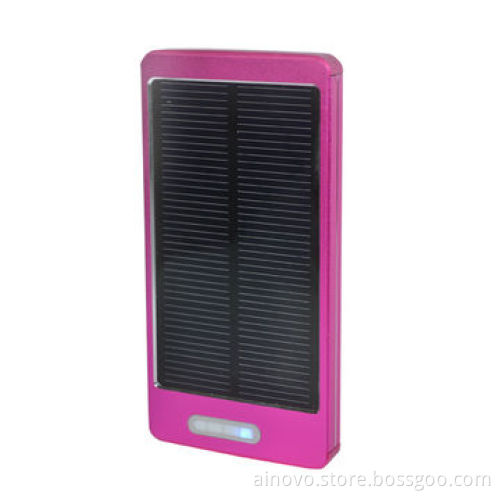 Solar power bank for iPhone, PSP, GPS, 3,000mA capacity